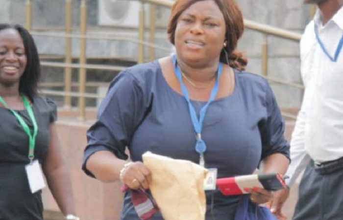 The Deputy Head of Public Affairs of Parliament, Mrs Kate Addo